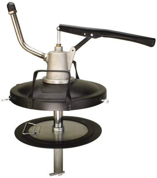 PRO-LUBE - Grease Lubrication 54 Gal/Stroke Flow Aluminum & Steel Lever Hand Pump - For 25 to 50 Lb & 5 Gal Container - Apex Tool & Supply
