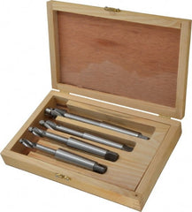 Value Collection - 1/4" to 1/2" Socket-Head Cap Screw Compatible, High Speed Steel, Solid Pilot Counterbore Set - Apex Tool & Supply