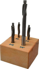Value Collection - #10 to #6 Wire Socket Head Cap Screw Compatible, High Speed Steel, Solid Pilot Counterbore Set - Apex Tool & Supply