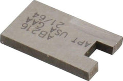 APT - 21/64" Cutting Diam, 1/16" Thick Blade, #10 Fastener Compatibility, Forward Cutting, Blade Type Counterbore Blade - High Speed Steel, Socket Head Cap Screw Compatible - Apex Tool & Supply