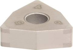 Sumitomo - 6NC-WNGA432 Grade BNC200 PCBN Turning Insert - TiN Finish, 80° Trigon, 1/2" Inscr Circle, 3/16" Thick, 1/32" Corner Radius - Apex Tool & Supply