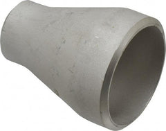Merit Brass - 2 x 1" Grade 304L Stainless Steel Pipe Concentric Reducer - Butt Weld x Butt Weld End Connections - Apex Tool & Supply