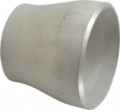 Merit Brass - 4 x 3" Grade 304L Stainless Steel Pipe Concentric Reducer - Butt Weld x Butt Weld End Connections - Apex Tool & Supply