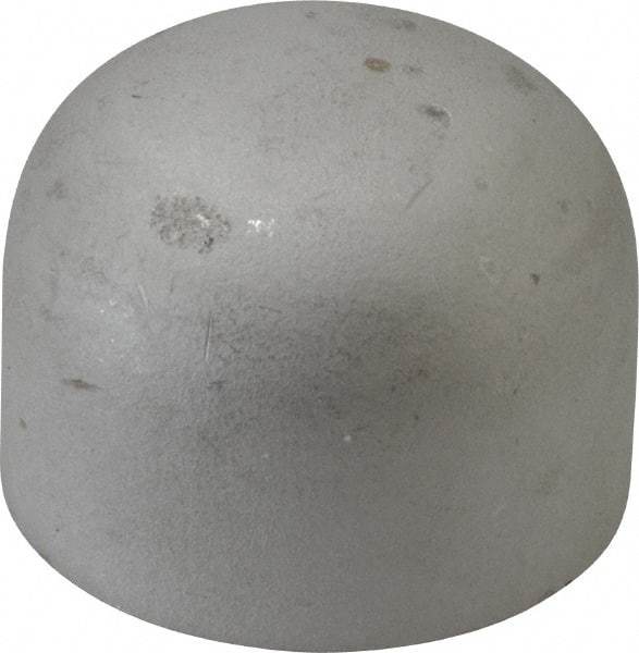 Merit Brass - 1-1/2" Grade 304L Stainless Steel Pipe End Cap - Butt Weld End Connections - Apex Tool & Supply