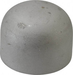 Merit Brass - 1-1/2" Grade 304L Stainless Steel Pipe End Cap - Butt Weld End Connections - Apex Tool & Supply