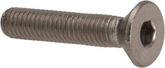 Value Collection - #10-32 UNF Hex Socket Drive, 82° Flat Screw - Grade 316 Stainless Steel, 1" OAL - Apex Tool & Supply