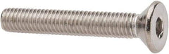 Value Collection - #10-32 UNF Hex Socket Drive, 82° Flat Screw - Grade 316 Stainless Steel, 1-1/4" OAL - Apex Tool & Supply