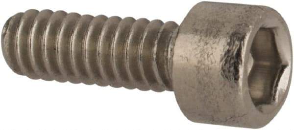 Value Collection - #2-56 UNC Hex Socket Drive, Socket Cap Screw - Grade 316 Stainless Steel, 1/4" Length Under Head - Apex Tool & Supply