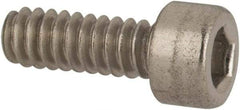 Value Collection - #4-40 UNC Hex Socket Drive, Socket Cap Screw - Grade 316 Stainless Steel, 5/16" Length Under Head - Apex Tool & Supply