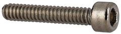 Value Collection - #4-40 UNC Hex Socket Drive, Socket Cap Screw - Grade 316 Stainless Steel, 5/8" Length Under Head - Apex Tool & Supply