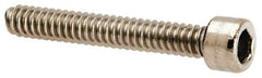 Value Collection - #4-40 UNC Hex Socket Drive, Socket Cap Screw - Grade 316 Stainless Steel, 3/4" Length Under Head - Apex Tool & Supply