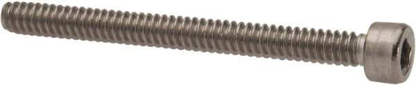 Value Collection - #6-32 UNC Hex Socket Drive, Socket Cap Screw - Grade 316 Stainless Steel, 1-1/2" Length Under Head - Apex Tool & Supply