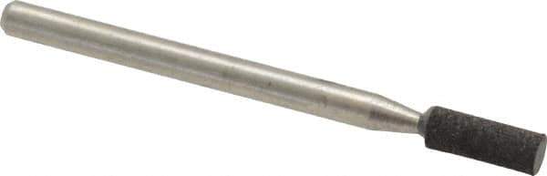 Cratex - 1/8" Max Diam x 3/8" Thick, Shape Code W145, Rubberized Point - Medium Grade, Aluminum Oxide - Apex Tool & Supply
