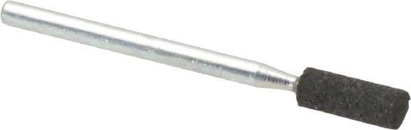 Cratex - 3/16" Max Diam x 1/2" Thick, Shape Code W154, Rubberized Point - Medium Grade, Aluminum Oxide - Apex Tool & Supply