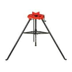 Value Collection - 1/8" to 6" Pipe Capacity, Portable Tristand Chain Vise - Apex Tool & Supply
