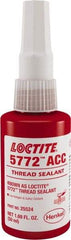 Loctite - 50 mL, Yellow, Low Strength Liquid Thread Sealant - 24 hr Full Cure Time - Apex Tool & Supply