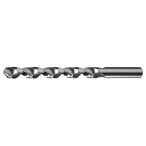 19/64 RHS / RHC HSS 118 Degree Radial Point Fast Spiral Drill - Bright - Exact Industrial Supply