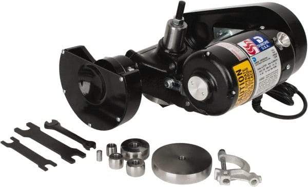 Dumore - Interchangeable, Internal and External Spindle, Tool Post Grinder - 1/8, 9 to 20 Inch Lathe Swing Compatibility, 0.75 hp, 120 Volts - Apex Tool & Supply