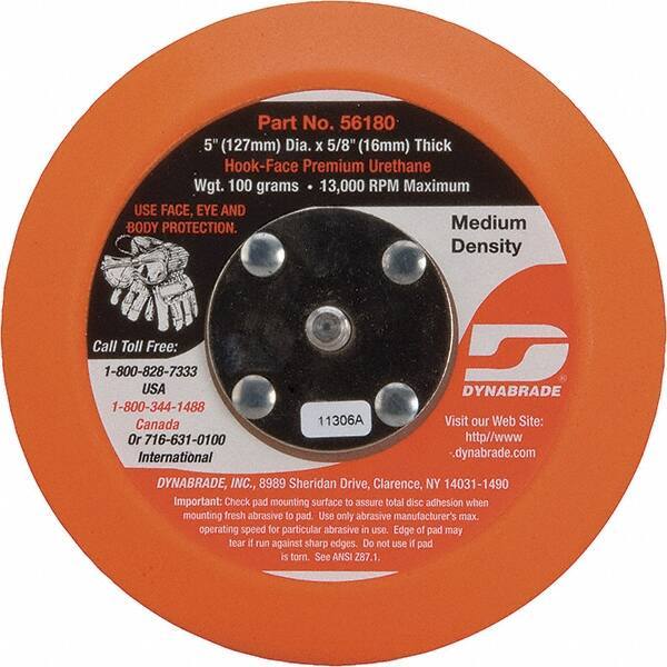 Dynabrade - 5" Diam Disc Backing Pad - 12,000 RPM - Apex Tool & Supply