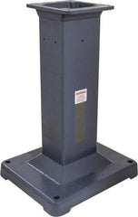 Baldor - 20 Inch Wide x 17 Inch Deep, Machine Pedestal Stand - Compatible with 8, 10, 12 and 14 Inch Grinders - Apex Tool & Supply