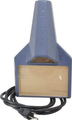 Baldor - Polycarbonate Flat Lighted Eye Shield - 3-3/4" Wide x 5-1/2" Long x 1/8" Thick, Direct Mount Base - Apex Tool & Supply