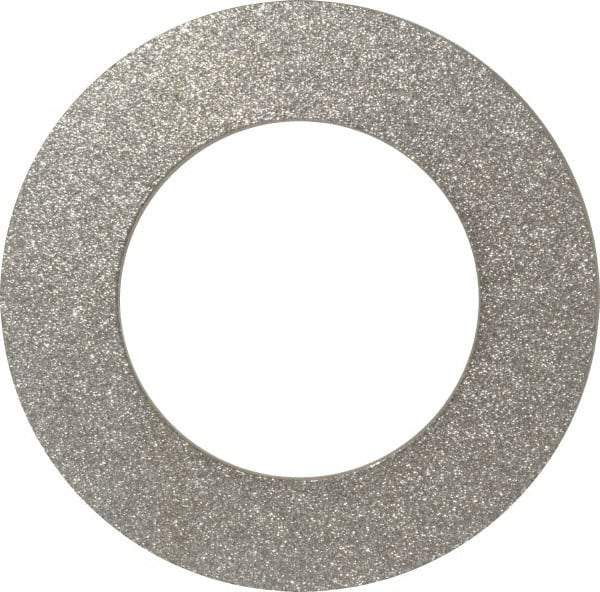 Made in USA - 5" Diam x 3" Hole x 1/4" Thick, 90/100 Grit Surface Grinding Wheel - Diamond, Coarse Grade - Apex Tool & Supply