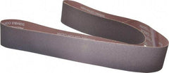 Norton - 2-1/2" Wide x 60" OAL, 80 Grit, Aluminum Oxide Abrasive Belt - Aluminum Oxide, Medium, Coated, X Weighted Cloth Backing, Series R228 - Apex Tool & Supply