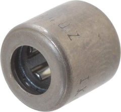 IKO - 0.157" Bore Diam, 400 Lb. Dynamic Capacity, 4 x 8 x 8mm, Caged, Open End, Shell Needle Roller Bearing - 0.315" Outside Diam, 0.315" Wide - Apex Tool & Supply