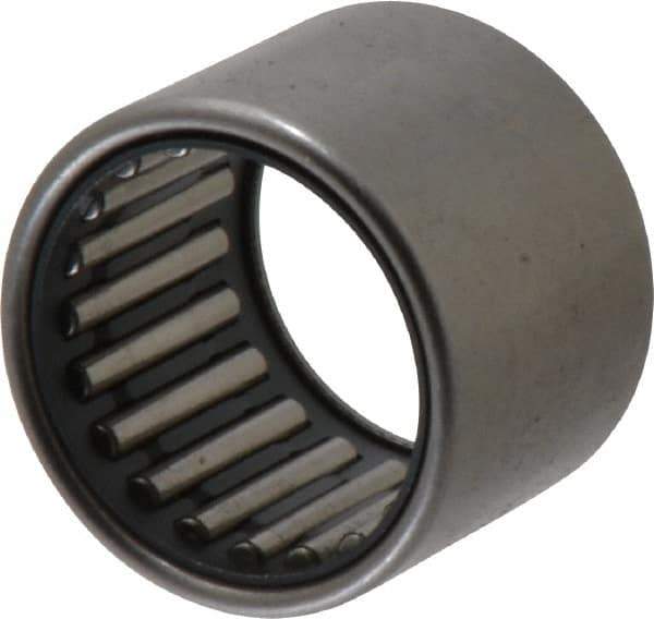 IKO - 0.787" Bore Diam, 3,550 Lb. Dynamic Capacity, 20 x 26 x 20mm, Caged, Open End, Shell Needle Roller Bearing - 1.024" Outside Diam, 0.787" Wide - Apex Tool & Supply