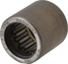 INA Bearing - 0.394" Bore Diam, 990 Lb. Dynamic Capacity, 10 x 14 x 14mm, Caged, Double Seal, Open End, Shell Needle Roller Bearing - 0.551" Outside Diam, 0.551" Wide - Apex Tool & Supply