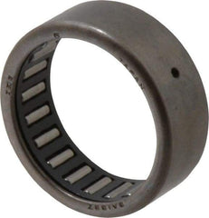 IKO - 1-1/8" Bore Diam, 2,900 Lb. Dynamic Capacity, 1-1/8 x 1-3/8 x 1/2", Caged, Open End, Shell Needle Roller Bearing - 1-3/8" Outside Diam, 1/2" Wide - Apex Tool & Supply
