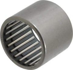IKO - 1-1/4" Bore Diam, 7,500 Lb. Dynamic Capacity, 1-1/4 x 1-1/2 x 1-1/4", Caged, Open End, Shell Needle Roller Bearing - 1-1/2" Outside Diam, 1-1/4" Wide - Apex Tool & Supply