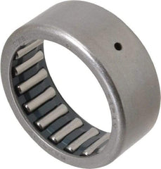 IKO - 1-1/2" Bore Diam, 6,800 Lb. Dynamic Capacity, 1-1/2 x 1-7/8 x 3/4", Caged, Open End, Shell Needle Roller Bearing - 1-7/8" Outside Diam, 3/4" Wide - Apex Tool & Supply