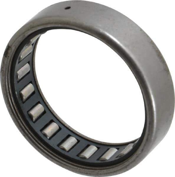 IKO - 1-1/2" Bore Diam, 4,200 Lb. Dynamic Capacity, 1-1/2 x 1-7/8 x 1/2", Caged, Open End, Shell Needle Roller Bearing - 1-7/8" Outside Diam, 1/2" Wide - Apex Tool & Supply