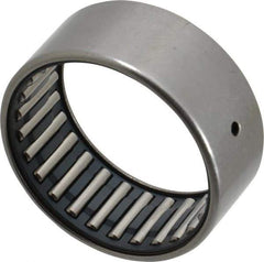IKO - 2" Bore Diam, 9,300 Lb. Dynamic Capacity, 2 x 2-3/8 x 1", Caged, Open End, Shell Needle Roller Bearing - 2-3/8" Outside Diam, 1" Wide - Apex Tool & Supply