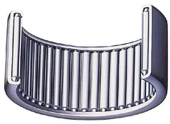 IKO - 1.102" Bore Diam, 3,700 Lb. Dynamic Capacity, 28 x 35 x 16mm, Caged, Open End, Shell Needle Roller Bearing - 1.378" Outside Diam, 0.63" Wide - Apex Tool & Supply