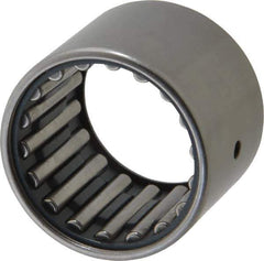 IKO - 1-1/4" Bore Diam, 9,800 Lb. Dynamic Capacity, 1-1/4 x 1-5/8 x 1-1/4", Caged, Shell Needle Roller Bearing - Heavy Section, 1-5/8" Outside Diam, 1-1/4" Wide - Apex Tool & Supply