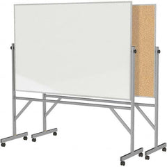 Ghent - Whiteboards & Magnetic Dry Erase Boards Type: Reversible Dry Erase/Corkboard Height (Inch): 78-1/8 - Apex Tool & Supply