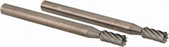Dremel - 1/8" Cut Diam, 1/8" Shank Diam, Cylinder Head Single Cut Burr - High Speed Steel, Flat End - Apex Tool & Supply