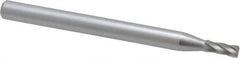 Dremel - 5/64" Cut Diam, 1/8" Shank Diam, Cylinder Head Single Cut Burr - High Speed Steel, Flat End - Apex Tool & Supply
