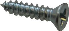 Value Collection - #6 Flat Head Phillips Sheet Metal Screw - Steel, 5/8" OAL, Grade 2 - Apex Tool & Supply