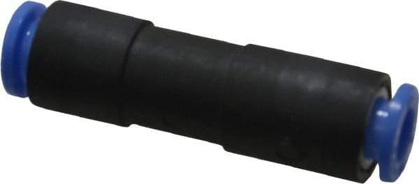 SMC PNEUMATICS - 6mm OD, Brass/Polybutylene Push-to-Connect Union - 145 Max psi - Apex Tool & Supply