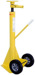 Vestil - Trailer Stabilizing Jack - 45 to 57" Service Height, 10" Wheels - Apex Tool & Supply