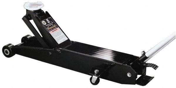 Omega Lift Equipment - 5 Ton Capacity Service Floor Jack - 6-1/2 to 22-1/4" High - Apex Tool & Supply