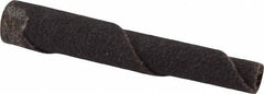 Merit Abrasives - 1/4" Max Roll Diam x 2" OAL, 80 Grit Aluminum Oxide Straight Cartridge Roll - 1/8" Pilot Hole Diam, Medium Grade - Apex Tool & Supply