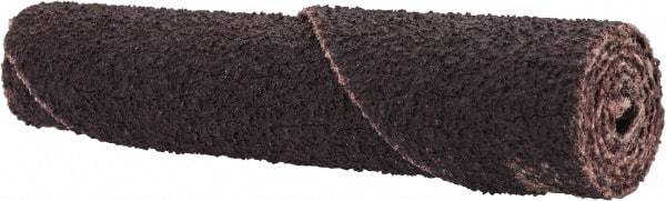 Merit Abrasives - 3/8" Max Roll Diam x 2" OAL, 80 Grit Aluminum Oxide Straight Cartridge Roll - 1/8" Pilot Hole Diam, Medium Grade - Apex Tool & Supply