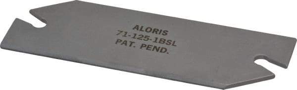 Aloris - Indexable Cut-Off Blade - GTN-3 Blade, AXA, BXA, CXA Series - Apex Tool & Supply