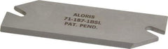 Aloris - Indexable Cut-Off Blade - GTN-5 Blade, AXA, BXA, CXA Series - Apex Tool & Supply