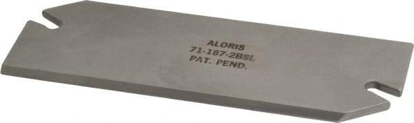 Aloris - Indexable Cut-Off Blade - GTN-5 Blade, CA, DA Series - Apex Tool & Supply