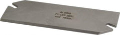Aloris - Indexable Cut-Off Blade - GTN-5 Blade, CA, DA Series - Apex Tool & Supply